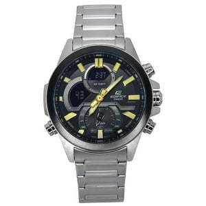 Reloj Casio Edifice Analog Digital Smartphone Link Stainless Steel Black Dial Quartz Ecb-30Db-1A9 100M Men'S Watch