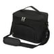 thumbnail image 1 of Fiambrera Portátil Con Bolsillo Frontal, Bolsa Térmica Para Comida Fría Y Caliente, Bolso De Mano Para Playa, Color Negro, 1 of 5