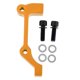 thumbnail image 1 of bicicleta bicicleta disco disco adaptador de montaje para calibrador pm a es delantero dorado, 1 of 5