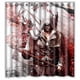 thumbnail image 1 of Cortina de ducha de Assassin's Creed, juego de cortina de baño con ganchos, tamaño 66 x 72 pulgadas, 1 of 3