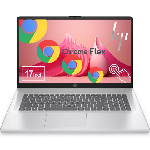 Portátil Hp Chromebook 17.3 Con Pantalla Táctil De 8 Gb De
