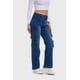 thumbnail image 2 of Jeans Mujer Denim Calce Recto Azul, 2 of 4