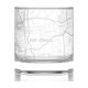 thumbnail image 1 of Vaso de Whisky Well Told Mapa de San Diego 325 ml Transparente, 1 of 5
