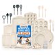 thumbnail image 1 of Juego de bandejas para hornear Emporio Kitchen antiadherentes de acero al carbono, 25 unidades, 1 of 9