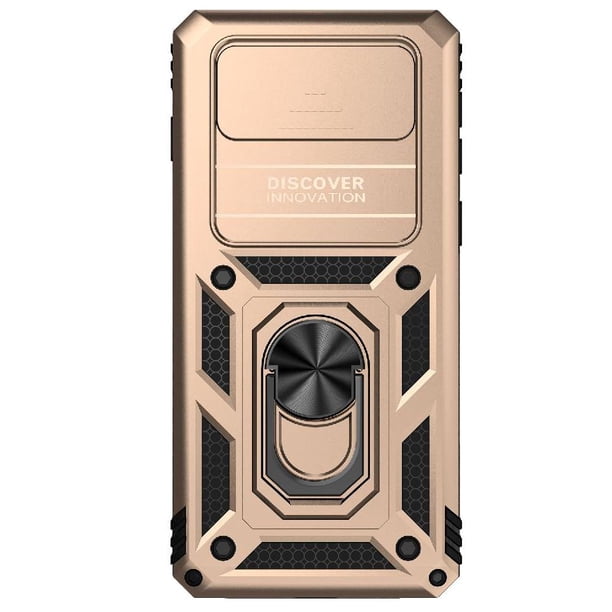 Estuche GANGXUN para Samsung Galaxy S10, soporte giratorio 360°, estilo mecánico y magnético