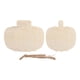 thumbnail image 4 of Recortes De Calabaza Sin Terminar, 30 Piezas En Forma De Calabaza Para La Cosecha Casera De Acción De Gracias, 4 of 5