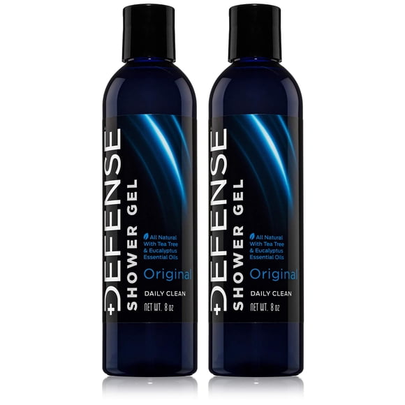 Gel de ducha Defense Soap Body Wash 240 ml (paquete de 2)