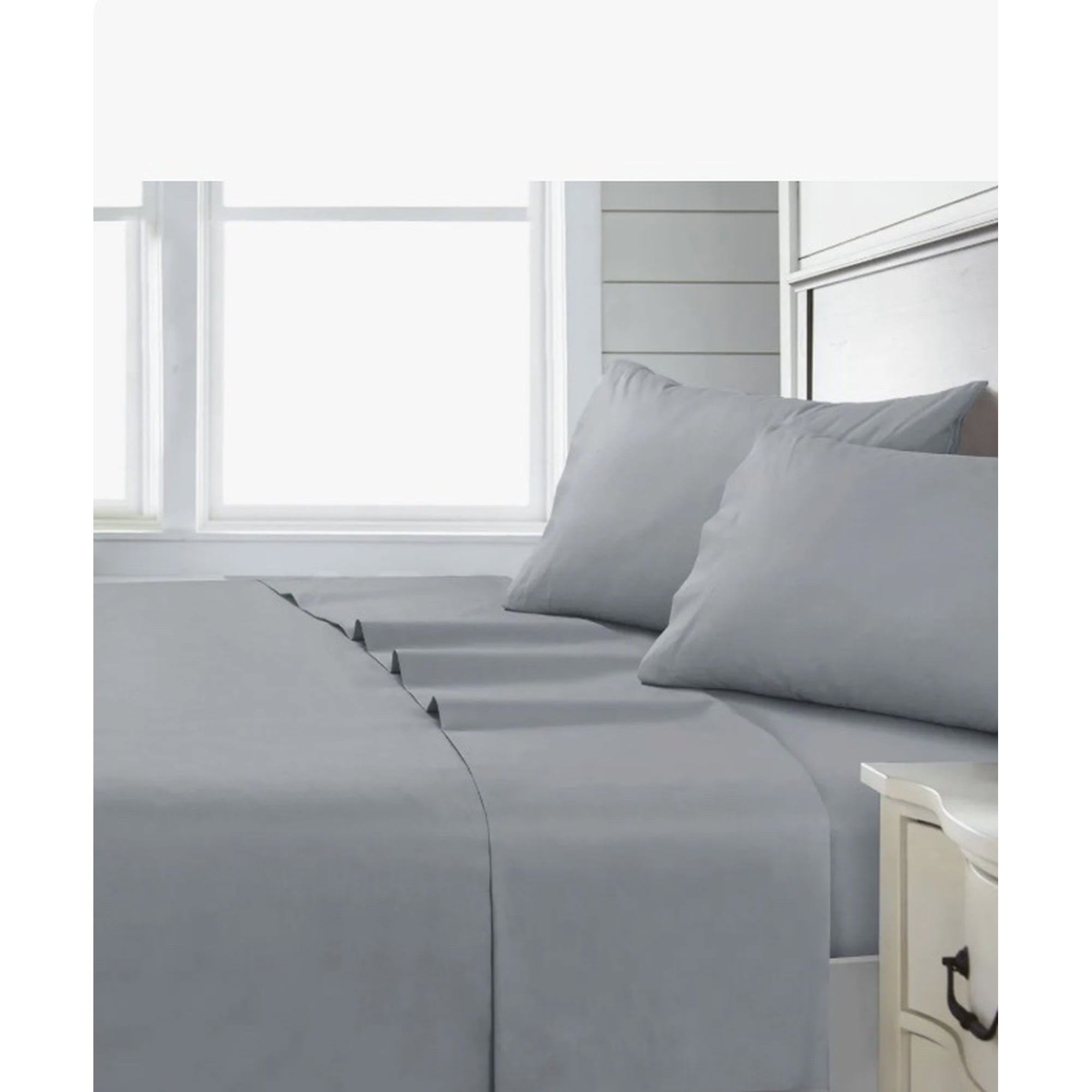 Riqui - Sábanas King Gris