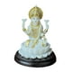 thumbnail image 1 of India Diosa Hindú En Estatua De Loto Escultura Hecha A Mano Artesanía Para Sala De Estar Blanco, 1 of 3