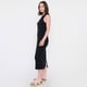 thumbnail image 3 of Vestido Mujer Largo Rib Negro Corona, 3 of 5