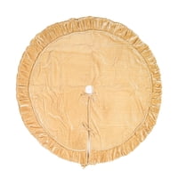 Falda De Árbol De Navidad Vickerman Plush Champagne Velvet 72