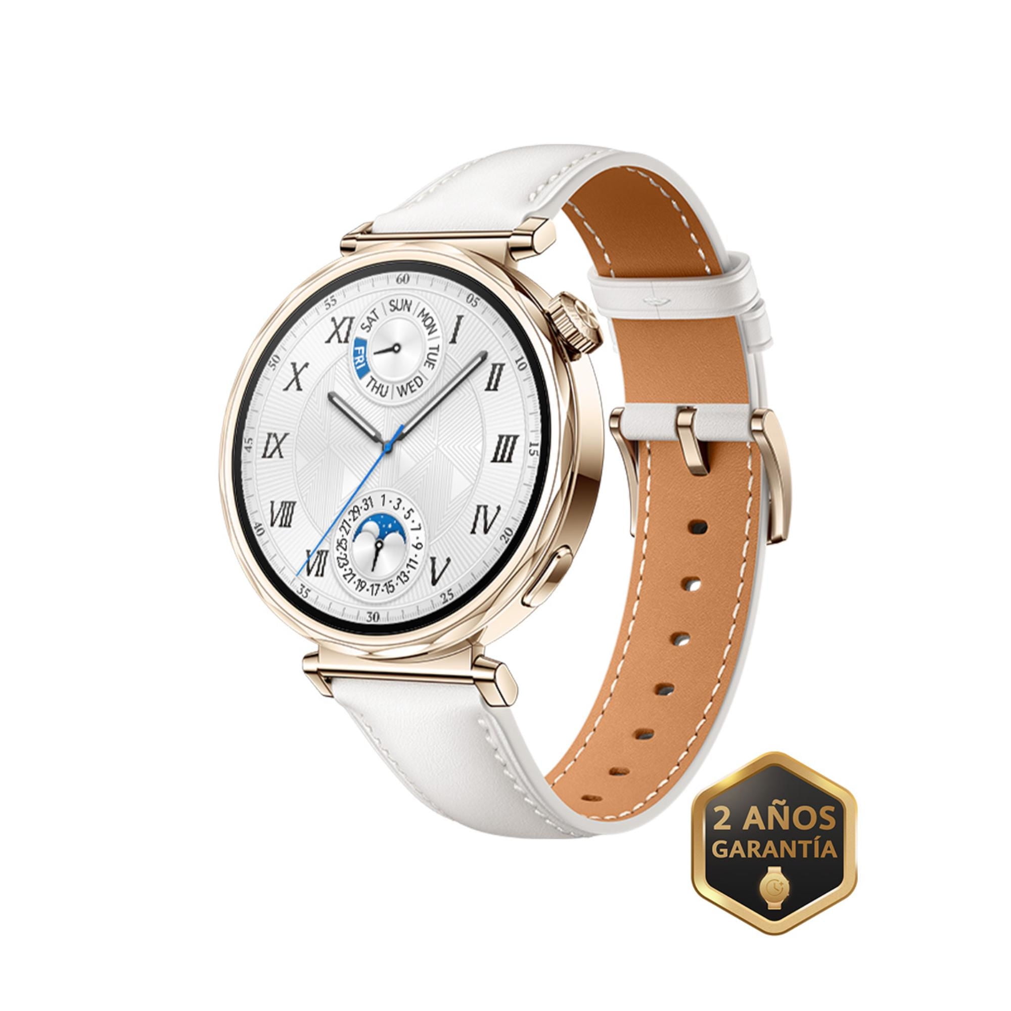 Huawei - Smartwatch Watch Gt 5 41Mm White Composite Leather