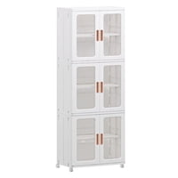 Prochef - Armario Plastico 2 Cuerpos 3 Niveles. 53X36X156 Cm.