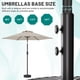 thumbnail image 4 of Base Para Sombrilla De Patio Con Llenado De Agua 81 5 Lb, 4 of 7