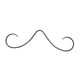 thumbnail image 4 of Anillo Para La Nariz Con Bigote Y Tabique, Anillo Para El Tabique Con Bigote Para San Valentín, Cumplea?os, Verano, Negro, 4 of 5
