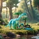 thumbnail image 2 of Set De Bloques De Construcción Mundo De Dinosaurios Brachiosaurus, 2 of 7