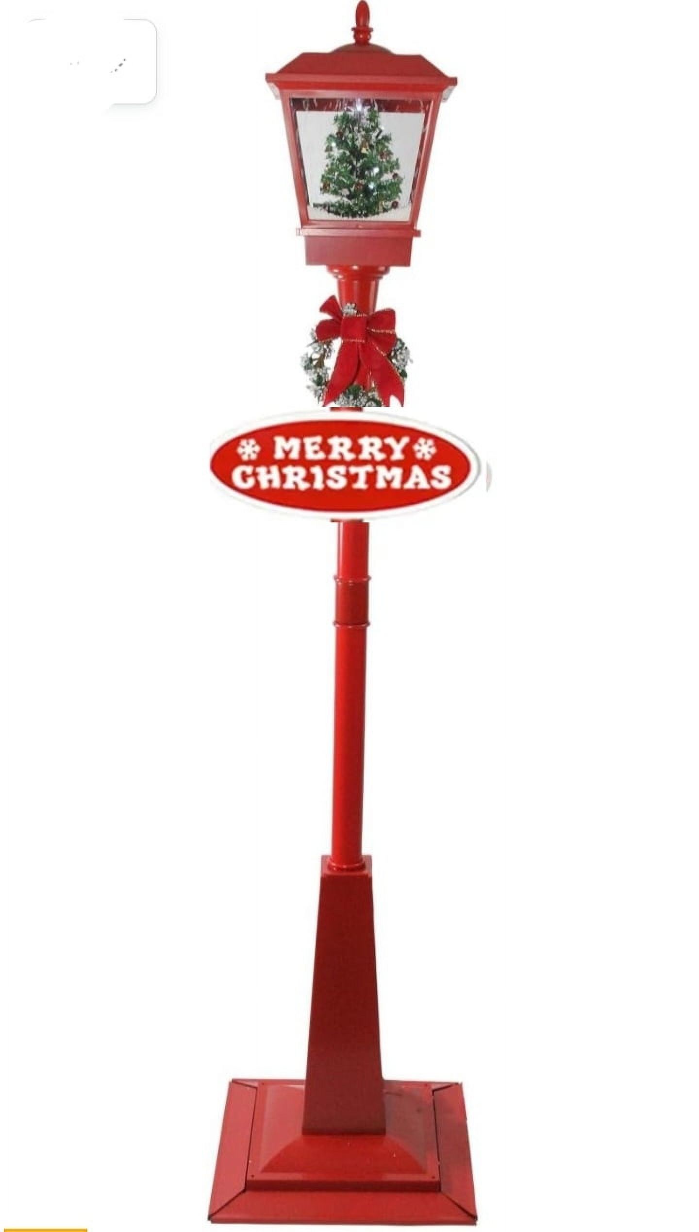 Artihogar - Faro De Navidad 120 Cm Nieve Y Música