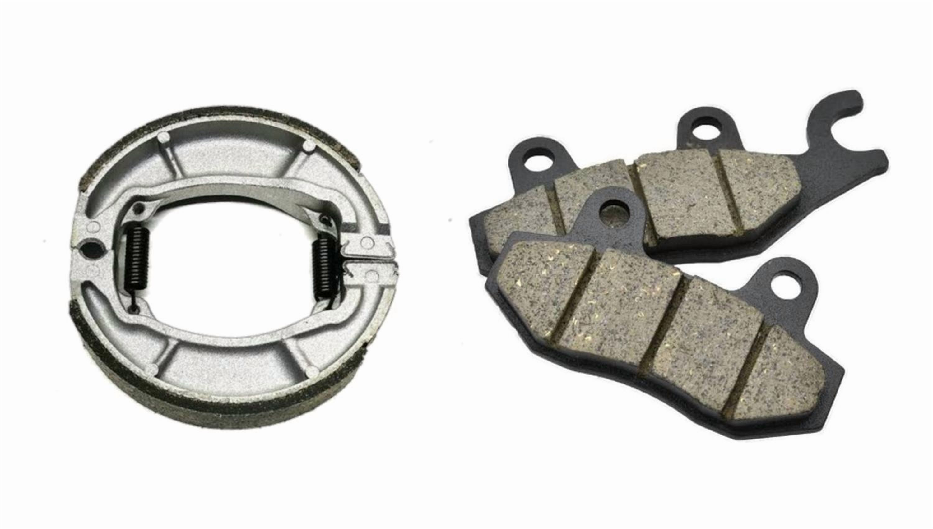 Genérico - Pastillas Delanteras + Balatas Yamaha Fazer 250 O Ybr 250 Gris