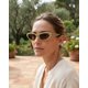thumbnail image 1 of Lentes De Sol Modelo Felina Estilo Moderno UVA//UVB beige Talla Única, 1 of 4