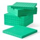 thumbnail image 1 of Set de zapatos planos de espuma verde Base Ten Blocks hand2mind (juego de 10), 1 of 8