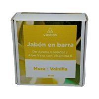 Cosmos Othala - Jabón En Barra Exfoliante E Hidratante Aroma Mora-Vainilla