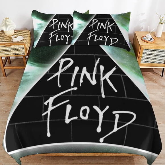 Pink Floyd Durable Fabric Sleep System Smooth Texture Cozy Comfort Duvet Cover Sets for All Seasons