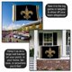 thumbnail image 4 of Bandera WinCraft 91 cm New Orleans Saints 3 x 5 pies, 4 of 8