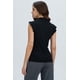 thumbnail image 3 of Polera Mujer Rib Terminaciones Negro, 3 of 4