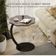 thumbnail image 4 of Mesa Flor Redonda Living Lateral Mesa Auxiliar Centro Moderna, 4 of 8