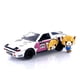 thumbnail image 1 of Auto de metal fundido y figura de Aggretsuko Toyota Trueno 1986 1:24, 1 of 9