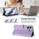 thumbnail image 4 of Funda de Gato tipo Libro para iPhone 13 Pro Max, Lila Claro, 4 of 6