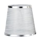 thumbnail image 1 of Pantalla de Lámpara Pantalla de Tela Decorativa para Fiestas Decoración Luz de Noche , Plata, 1 of 5