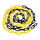 thumbnail image 1 of Cadena De Tráfico Barrera Enlace Conos De Tráfico Conector Para Estacionamiento Patio Amarillo Negro, 1 of 5