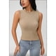 thumbnail image 1 of Polera Corta Mujer Top Sin Manga Full Elasticada Diseño 9013, 1 of 2