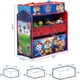 thumbnail image 3 of Organizador Paw Patrol 6 Bins Madera, 3 of 3