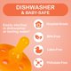 thumbnail image 3 of Chupete Baby Shusher Shushie de Silicona Libre de BPA Paquete de 6, 3 of 6