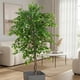thumbnail image 1 of Planta Artificial Decorativa Arbol Grande Ficus 160cm 1008h, 1 of 9