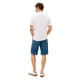 thumbnail image 5 of Camiseta De Algodón Blanco Con Inserto En El Pecho Para Hombre, 5 of 5