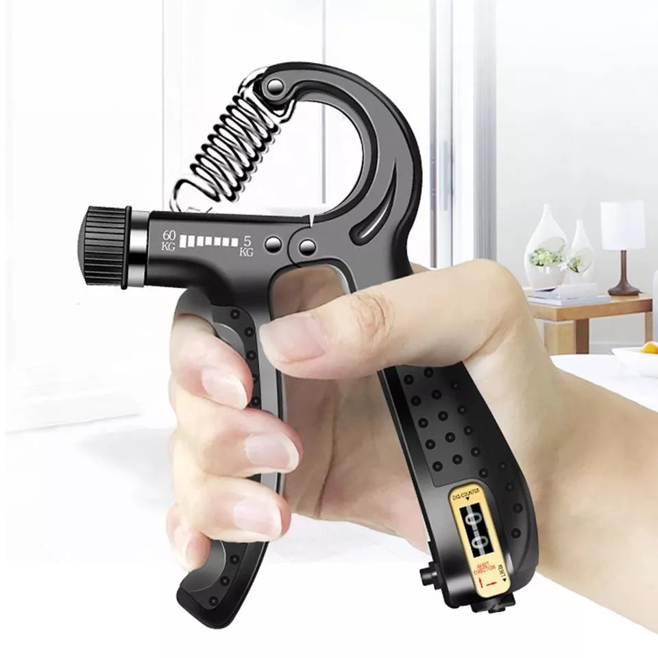 Inaltum Fitness - Hand Grip Con Contador Y Regulador De Resistencias 5-60 Kg