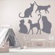 thumbnail image 2 of Decomural Cat House Cats Set WS-33055, 2 of 2