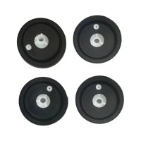 Ioensy - Reparación De Junta De Anillo De Sellado De Entrada De Agua De Válvula Solenoide De Arandela De Diafragma 4 Uds