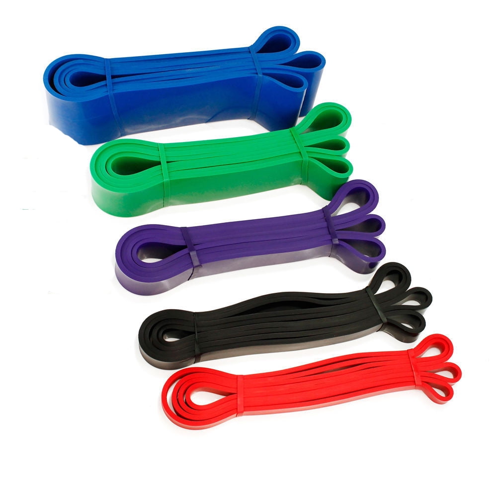 Basko Fitness - Bandas De Resistencia Power Band Pack X5