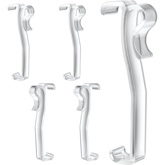 Clips para Cenefa de Persianas TIDYKITC, 12 Piezas