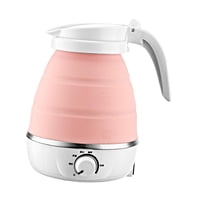 Magideal - Hervidor Eléctrico Plegable De Silicona De 600Ml, 800W, 4 Minutos De Agua Hirviendo, Hervidor De Agua Pequeño, Caldera De Agua Caliente Para Viajes De