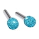 thumbnail image 2 of 2pcs / Pack Bling Cerradura De Puerta De Coche Cubierta De Perno De Tracción Auto Interior Trim Azul, 2 of 5