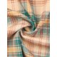 thumbnail image 5 of INSPIRE CHIC Blusas de trabajo para mujer con estampado de cuadros, cuello con lazo, manga larga, talla M, caqui marrón verde, 5 of 6