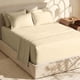 thumbnail image 1 of Juego de ropa de cama Hearth & Harbor Queen 6 piezas color crema de microfibra, 1 of 8