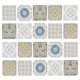 thumbnail image 4 of 20Pieces Mosaico Azulejos De Pared Pegatinas Cocina Baño Calcomanías Impermeables # 1, 4 of 5
