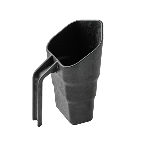 Cucharón medidor GUNNER de 3 tazas, negro, para comida de mascotas