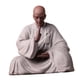 thumbnail image 4 of Figura De Monje Chino De Arcilla De Cerámica, Adorno De Escultura Para El Hogar, Oficina, Mesa, Estilo A, 4 of 5